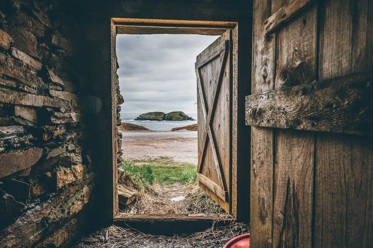 ouverture porte