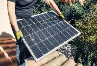 installation de panneaux solaires