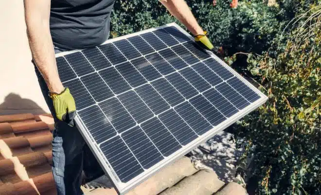 installation de panneaux solaires