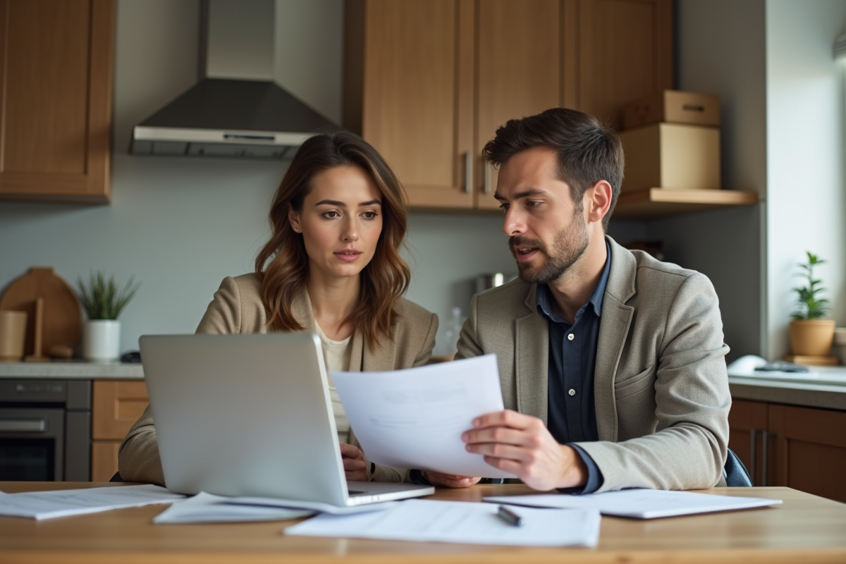 Femme organisée planifiant un déménagement à la maison
