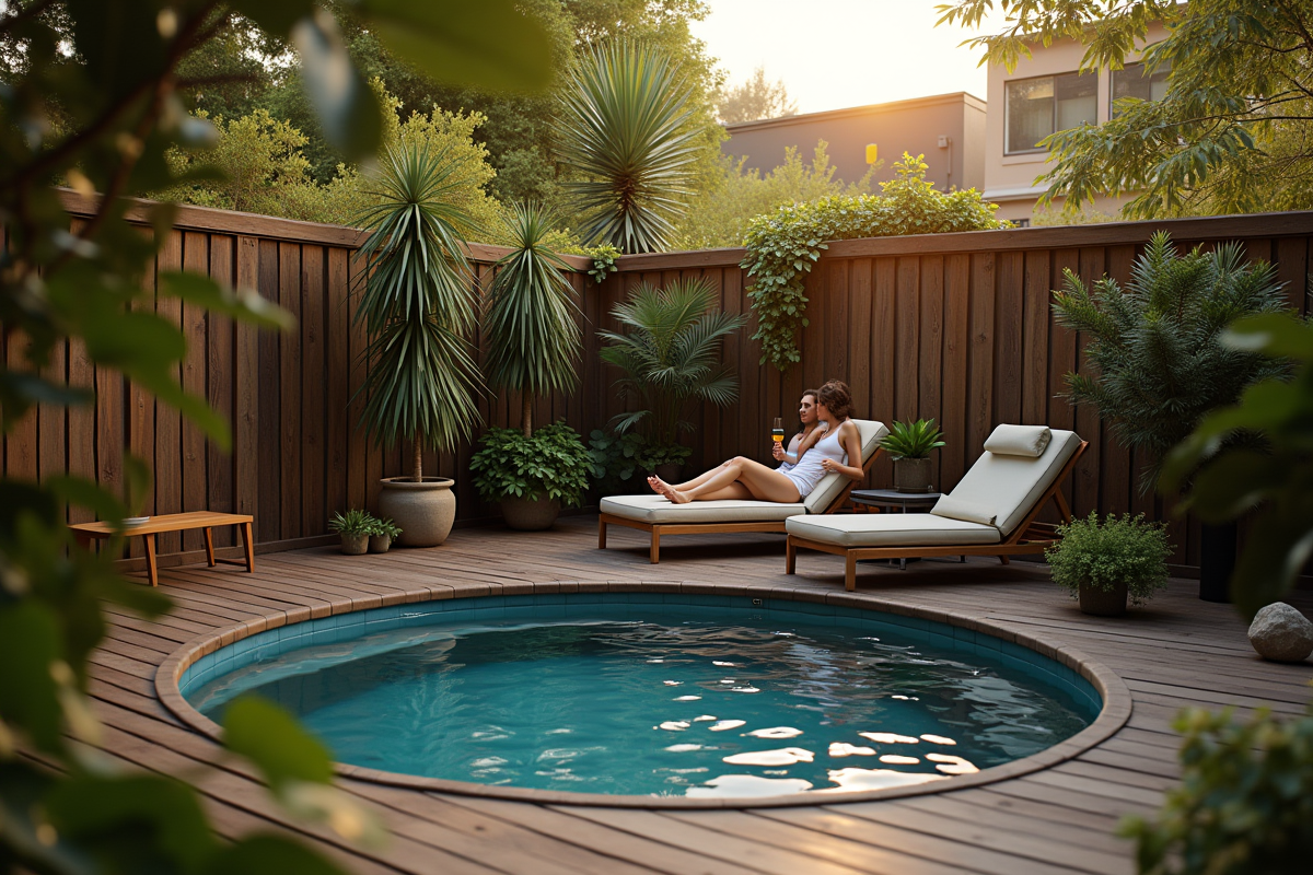 piscine jardin