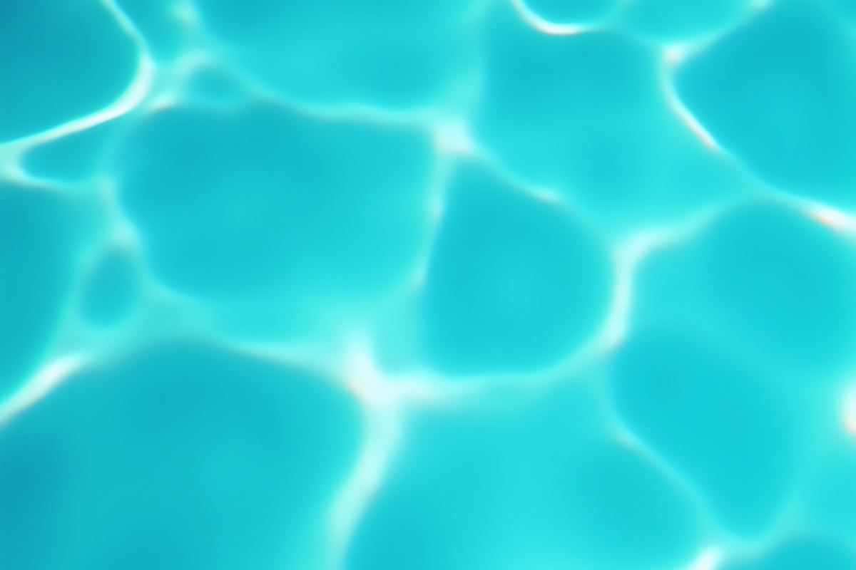 eau turquoise
