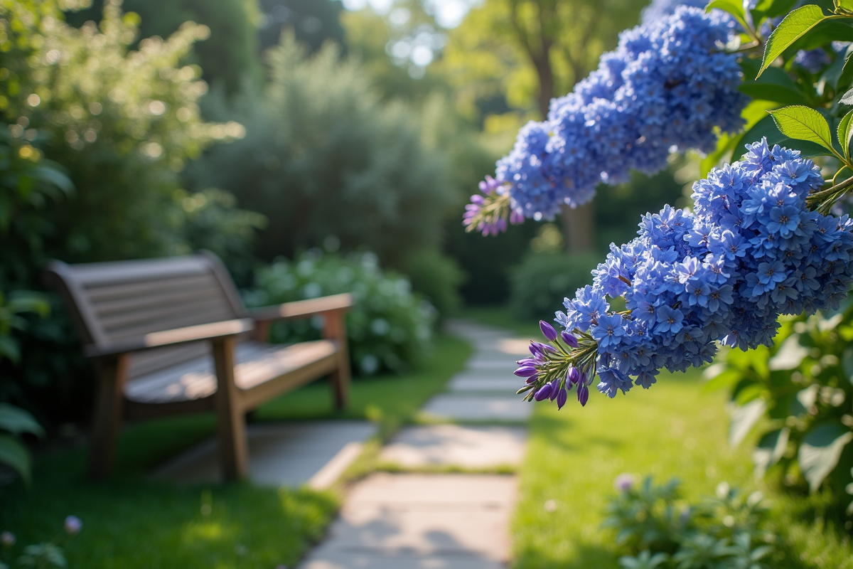 fleurs bleues