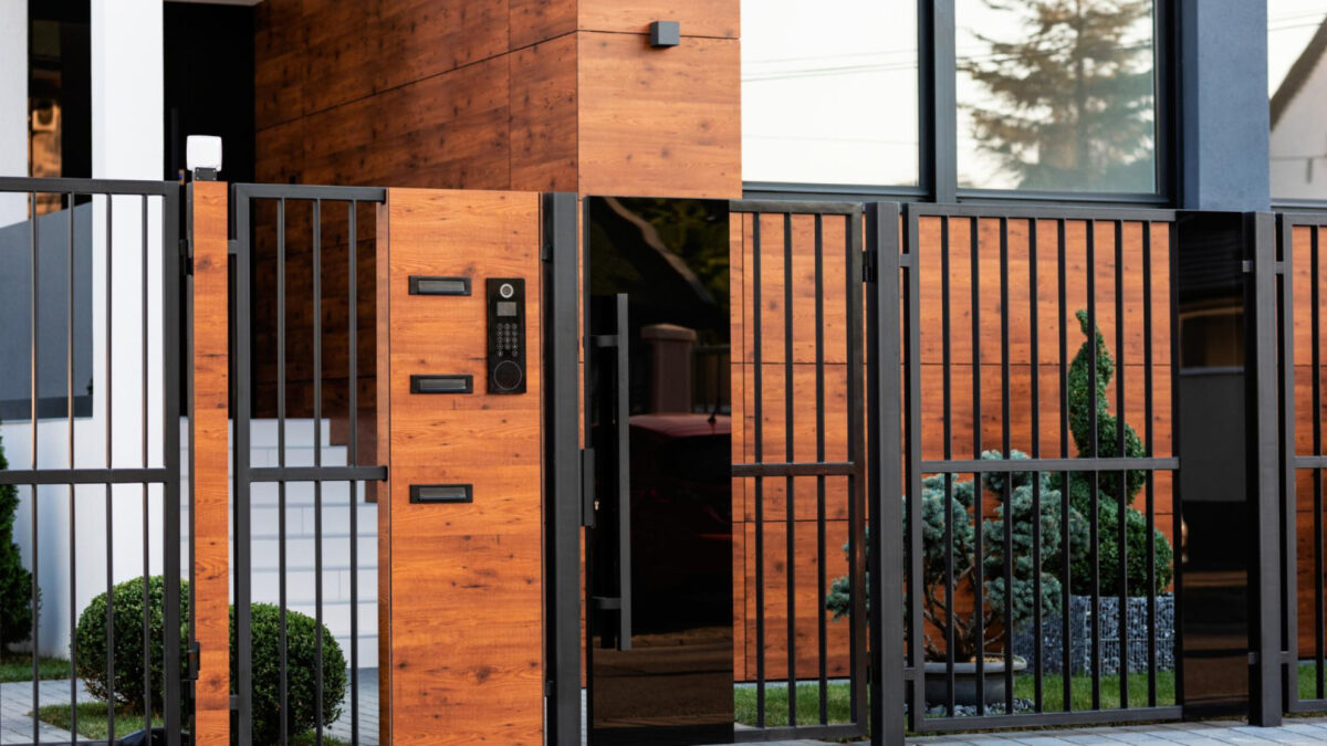 Portails en aluminium : un choix de design moderne !